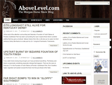 Tablet Screenshot of abovelevel.com